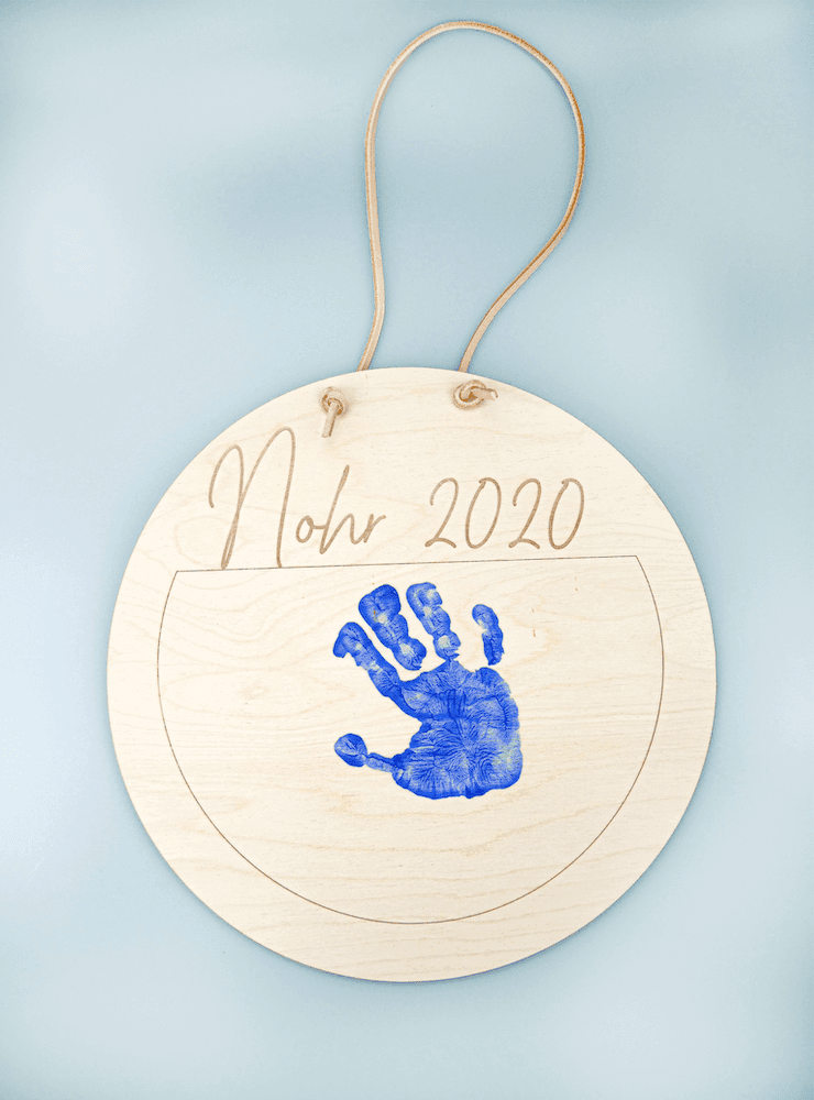 Plade til kreativ gave